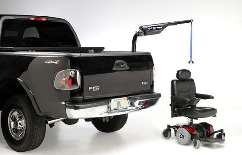 class c carrier scooter wheelchair vehicle truck and trunk