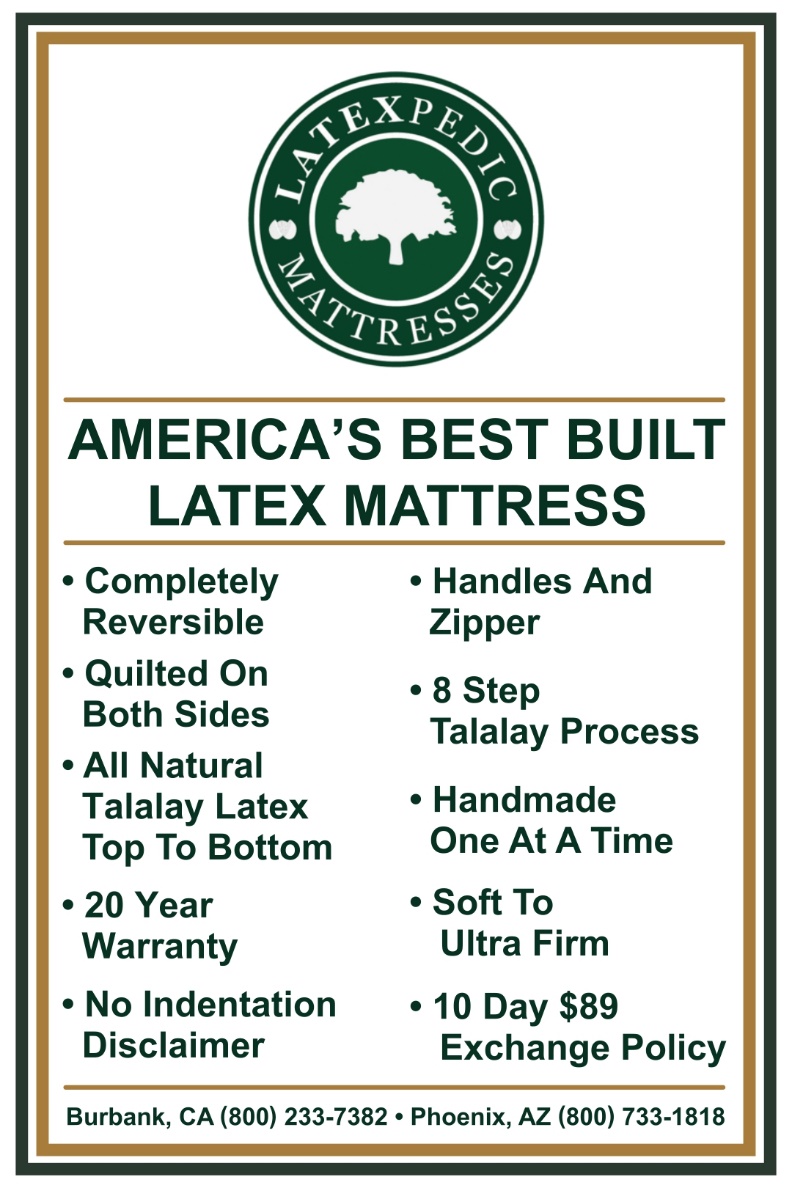 San Francisco latex mattress