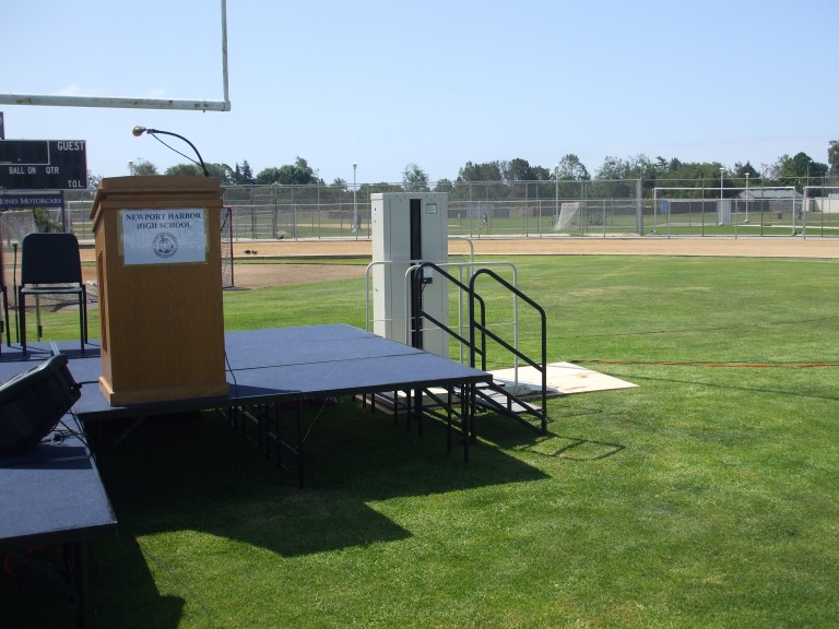 stage wheelchair handicap access lifts